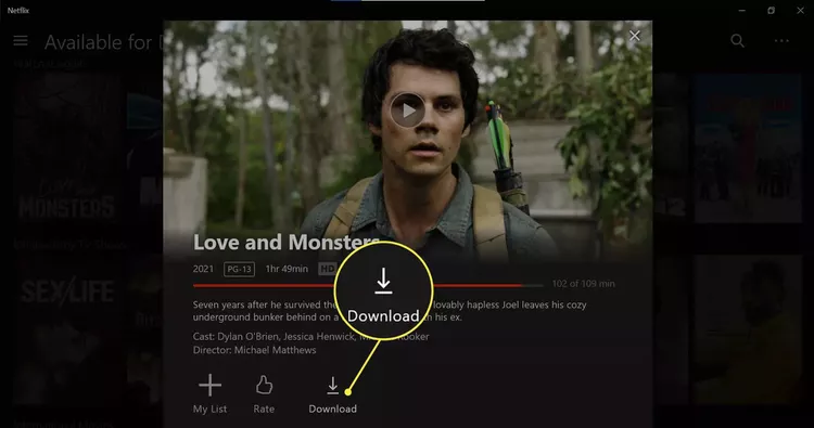 Download the movie on Netflix