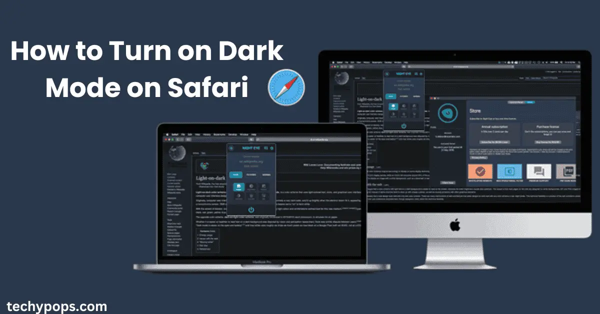 How to Turn on Dark Mode on Safari